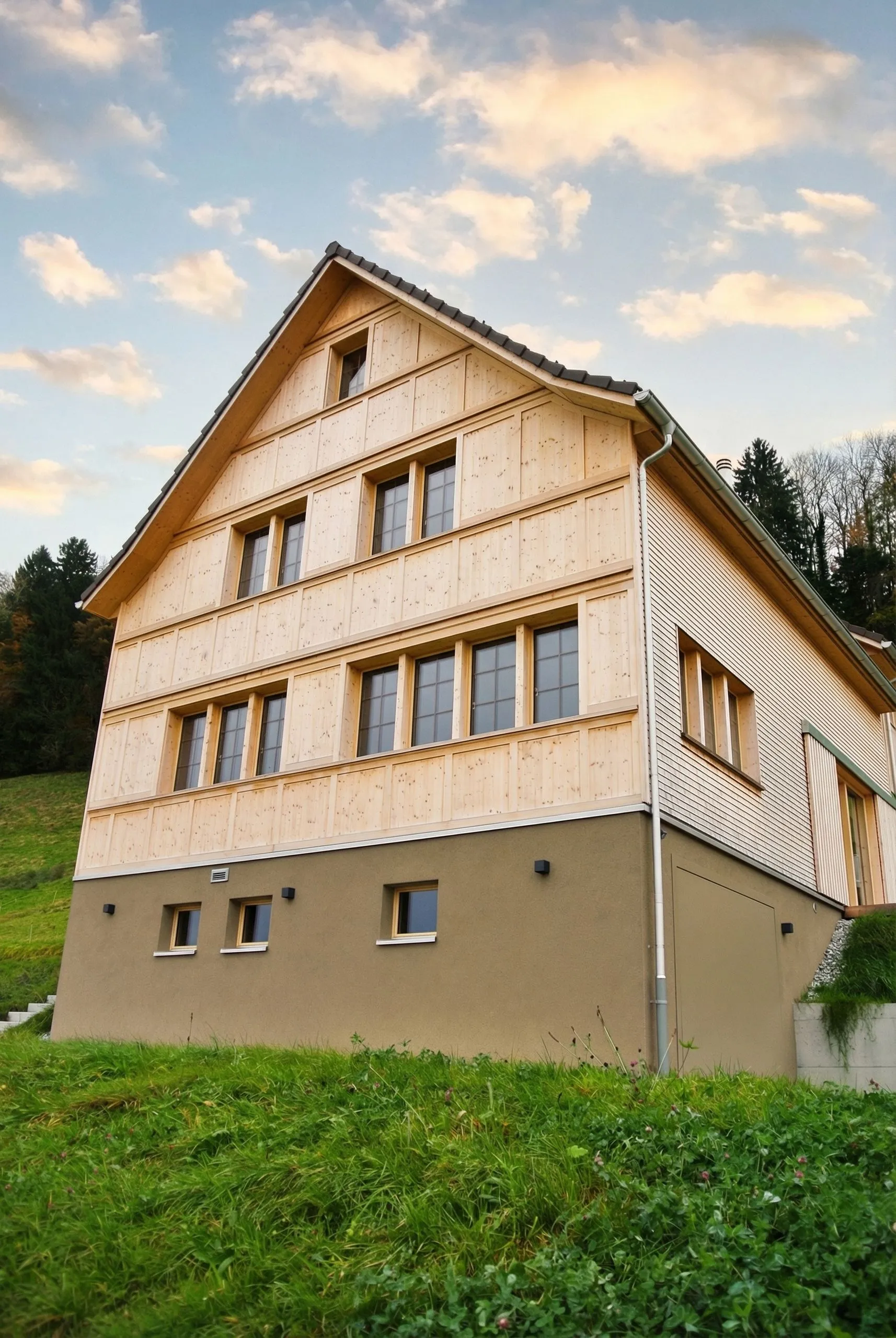 EFH Tanner Wolfhalden – Frontansicht